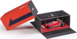Ferrari 312 T5 #2 Gilles Villeneuve 5th Monaco GP 1980 w/Driver (Limited 250pcs)