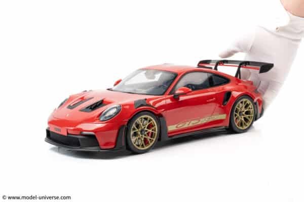 GT Spirit - 1:12 Porsche 911 (992) GT3 RS Guards Red 2021 - Limited Edition Resin Model