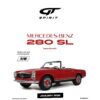 GT Spirit - 1:8 Mercedes-Benz 280 SL Signal Red 1967 (GTS802401) Limited Edition Resin Model 12 GT Spirit - 1:8 Mercedes-Benz 280 SL Signal Red 1967 - Limited Edition Resin Model