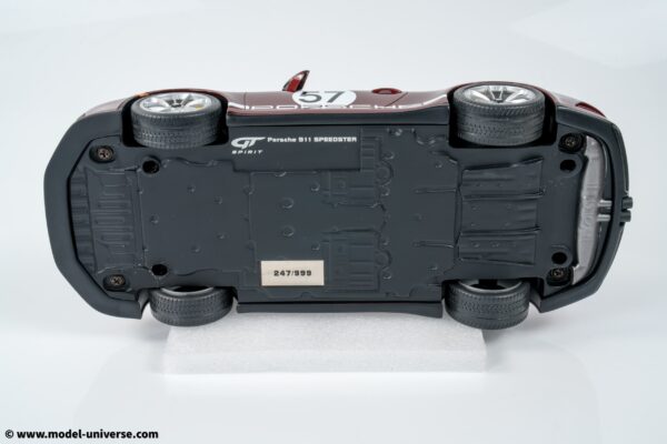 GT Spirit - 1:18 Porsche 911 (991.2) Speedster "Heritage Edition" Cherry Metallic 2019 - Limited Edition Resin Model 23 GT Spirit - 1:18 Porsche 911 (991.2) Speedster