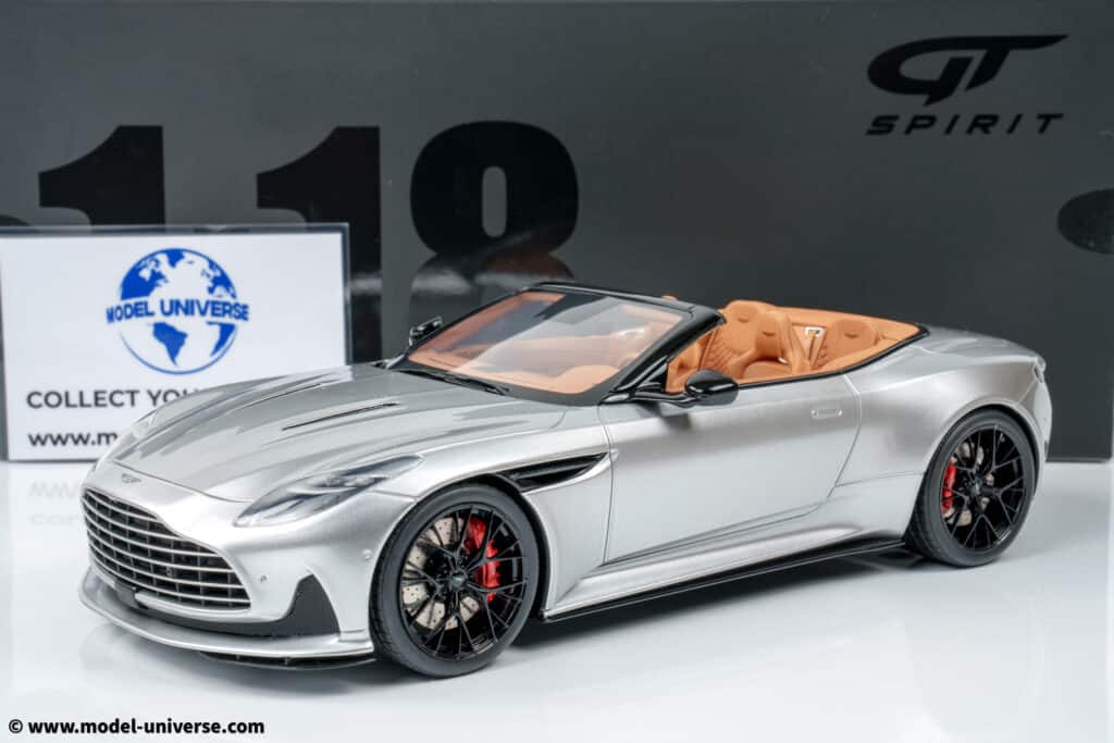 GT Spirit Announces New Models for Late 2025 4 GT Spirit - 1:18 Aston Martin DB12 Volante Silver 2023 - Limited Edition Resin Model