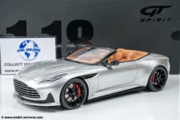 GT Spirit - 1:18 Aston Martin DB12 Volante Silver 2023 - Limited Edition Resin Model