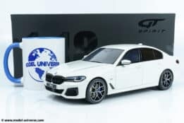 gt spirit gt496 bmw 545e x drive sloon m sport white resin model 01