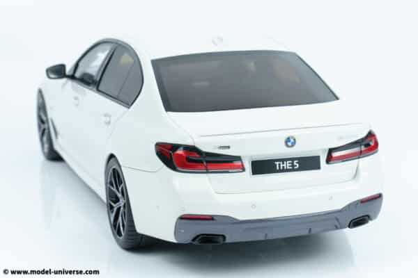 gt spirit gt496 bmw 545e x drive sloon m sport white resin model 05