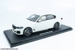 gt spirit gt496 bmw 545e x drive sloon m sport white resin model 10