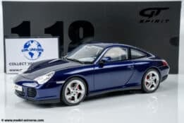 GT Spirit - 1:18 Porsche 911 (996.2) Carrera 4S Dark Blue 2002 - Limited Edition Resin Model