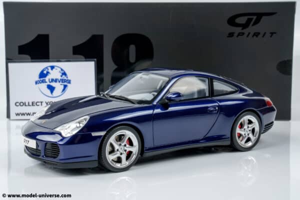 GT Spirit - 1:18 Porsche 911 (996.2) Carrera 4S Dark Blue 2002 - Limited Edition Resin Model