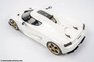 GT Spirit 1:18 Koenigsegg CC850 Crystal White 2024 (GT903) - Limited Edition Resin Model
