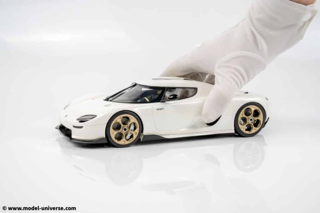 GT Spirit 1:18 Koenigsegg CC850 2024 Crystal White Resin Model by GT Spirit Now Available