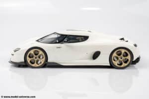 GT Spirit 1:18 Koenigsegg CC850 Crystal White 2024 (GT903) - Limited Edition Resin Model