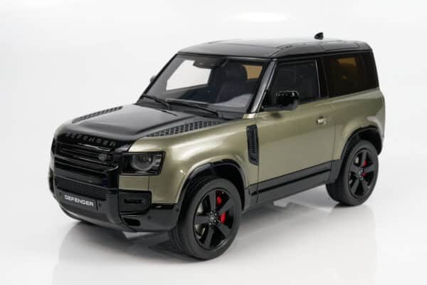 gt spirit land rover defender 90 green resin model 3