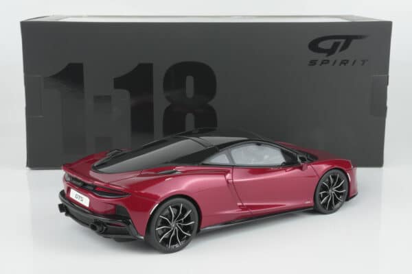 GT Spirit 1:18 McLaren GTS Red 2023 (GT971) resin model – with box – rear