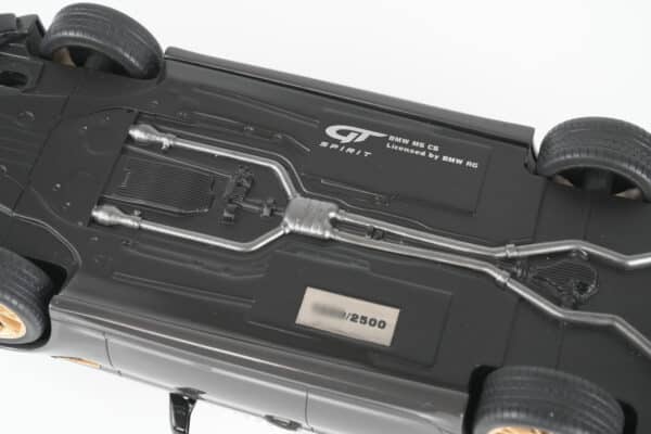 GT Spirit 1:18 BMW M5 CS Grey 2021 (GT993) Limited Edition Resin Model 23 GT Spirit 1:18 BMW M5 CS Grey 2021 (GT993) resin model – base plate – limited edition of 2,500