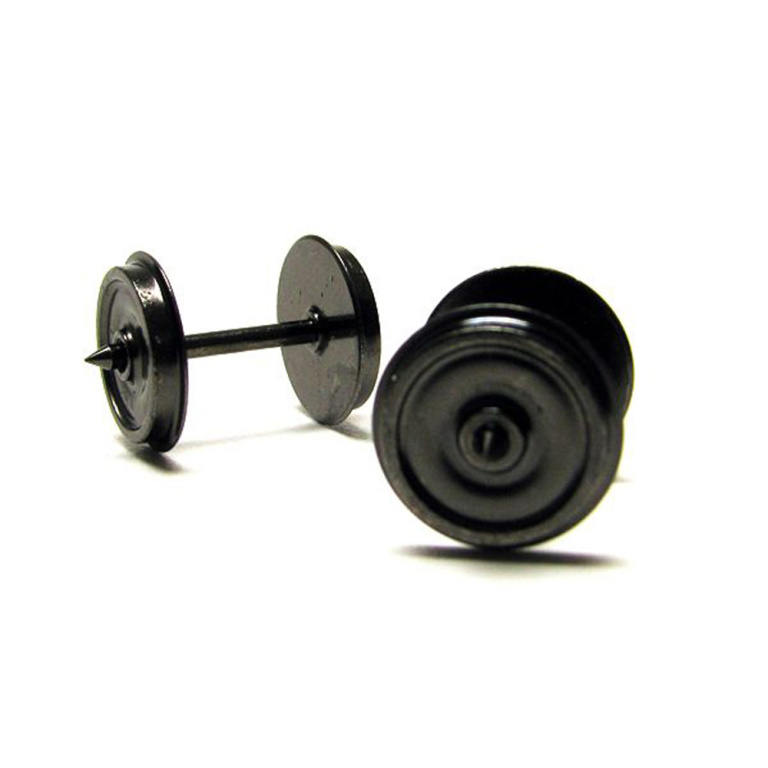 hornby - 14.1mm disc wheels (pack 10) (r8218) oo gauge