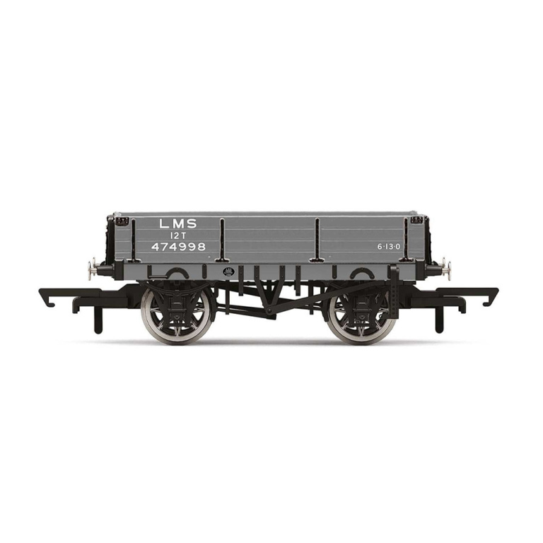 hornby - 3 plank wagon, lms (r60022) oo gauge