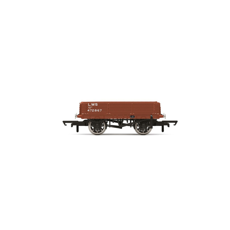 hornby - 3 plank wagon, lms (r60188) oo gauge