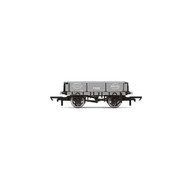 hornby - 3 plank wagon, t. burnett (r60093) oo gauge