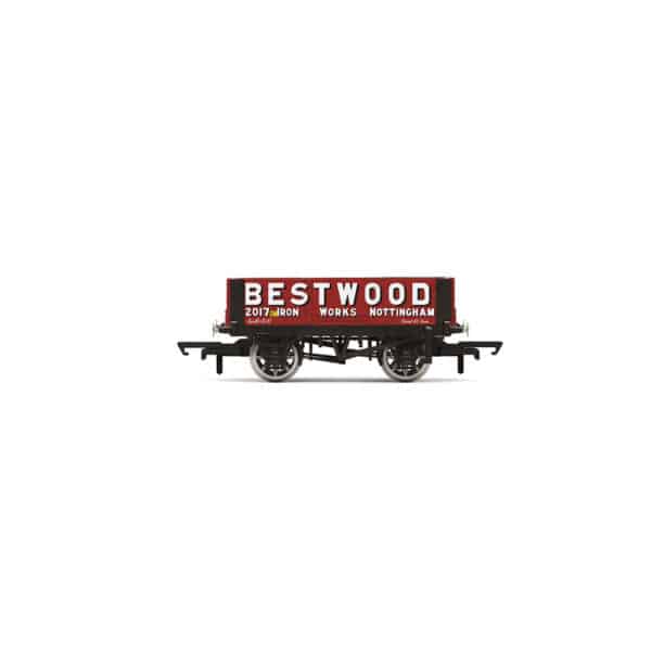 hornby - 4 plank wagon, bestwood iron works (r60094) oo gauge