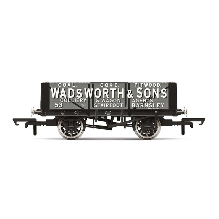 hornby - 5 plank wagon, wadsworth & sons (r60024) oo gauge