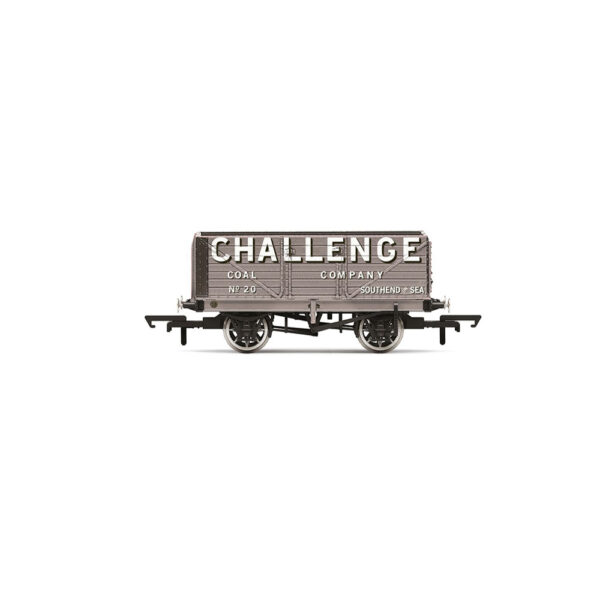 hornby - 7 plank wagon, challenge coal company (r60193) oo gauge