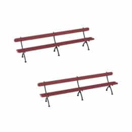 hornby - bench x2 (r8674) oo gauge