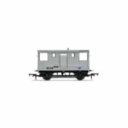 hornby - br, 24t diag. 1543 goods brake van, s55063 (r6915b) oo gauge