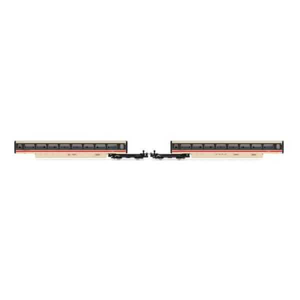 hornby - br, class 370 advanced passenger train 2-car ts coach pack, 48201 & 48202 (r40209) oo gauge