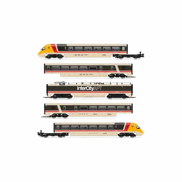 hornby - br, class 370 advanced passenger train, sets 370001 and 370002, 5-car pack (r30104) oo gauge
