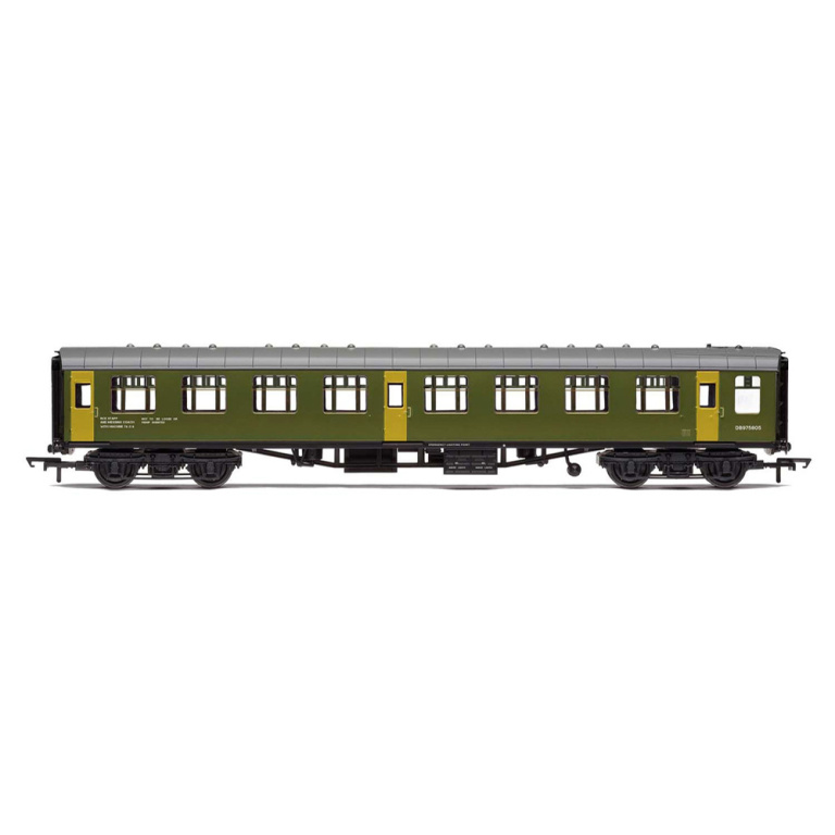 hornby - br departmental, ex-mk1 sk ballast cleaner train staff coach, db 975805 (r40006) oo gauge