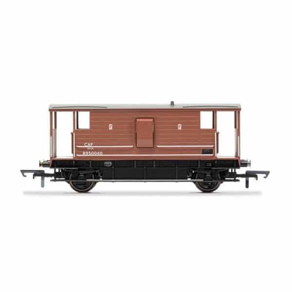 hornby - br (exlms), 20 t brake van, b950040 (r60019) oo gauge