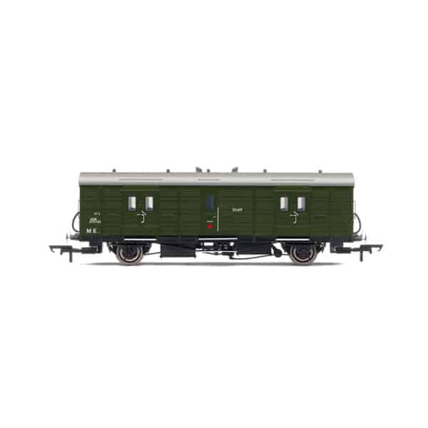 hornby - br(s) departmental, van c, 975140 (r60081) oo gauge