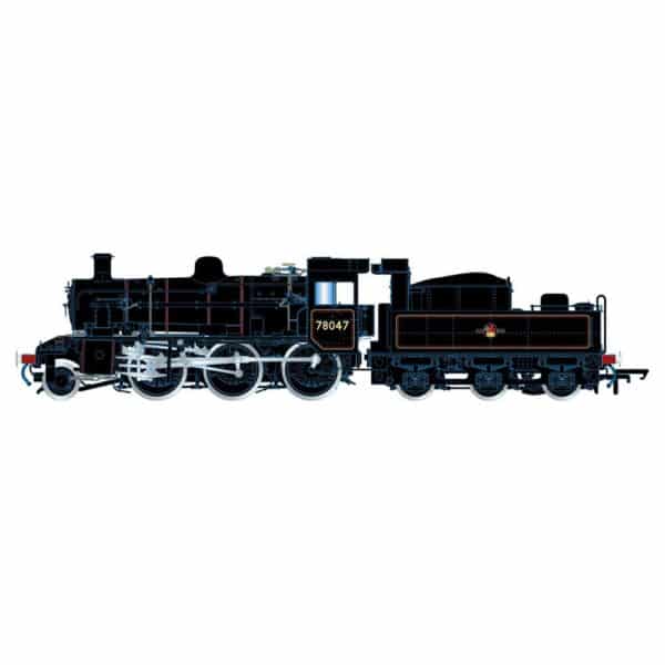 hornby - br, standard 2mt, 2-6-0, 78047 (r3836) oo gauge