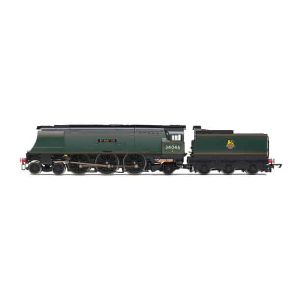hornby - br, west country class, 4-6-2, 34046 'braunton' (r30114) oo gauge