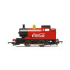 hornby - coca-cola, 0-4-0t steam engine (r3955) oo gauge