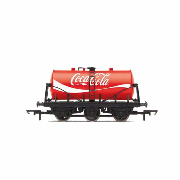 hornby - coca-cola, 6 wheel tank wagon (r60154) oo gauge