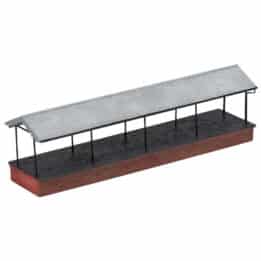 hornby - covered loading bay (r9815) oo gauge