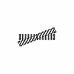 hornby - diamond crossing - left hand (r614) oo gauge