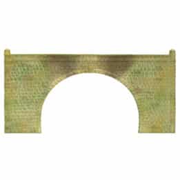 hornby - double stone tunnel portal x2 (r8511) oo gauge