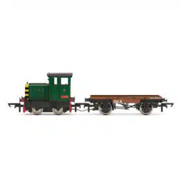 hornby - dvlr, ruston & hornsby 48ds, 0-4-0, 417892 'jim' (r3852) oo gauge