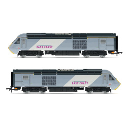 hornby - east coast trains, class 43 hst train pack (r30099) oo gauge