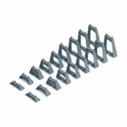 hornby - elevated track support set (r909) oo gauge