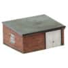 hornby - garage outbuilding (r9809) oo gauge
