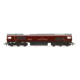 hornby - gbrf/belmond royal scotsman, class 66, co-co, 66743 (r3950) oo gauge