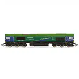 hornby - gbrf, hs2 class 66, co-co, 66796 'the green progressor' (r30151) oo gauge