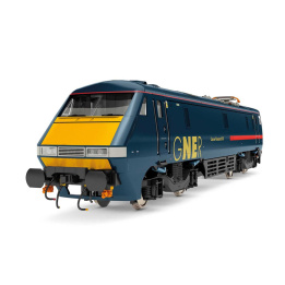 hornby - gner, class 91, bo-bo, 91117 'cancer research uk' (r3893) oo gauge