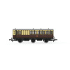 hornby - gwr, 6 wheel coach, 3rd class, 2548 (r40308) oo gauge