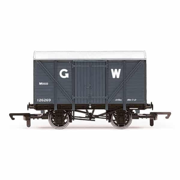 hornby - gwr, 'mogo' vent van (r60030) oo gauge