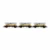 hornby - haa hopper wagons, three pack, br coal sector (r60065) oo gauge
