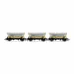 Hornby - HFA Hopper Wagons, Three Pack, BR Coal Sector (R60067) OO Gauge