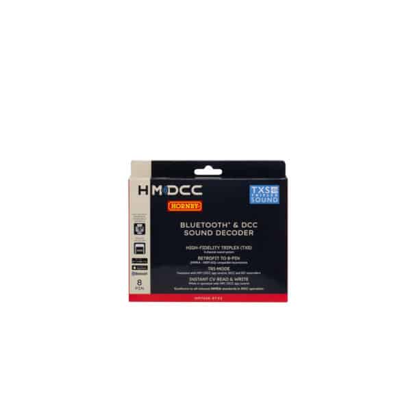 hornby - hm7000-8txs: bluetooth? & dcc sound decoder (8-pin) (r7336) no scale